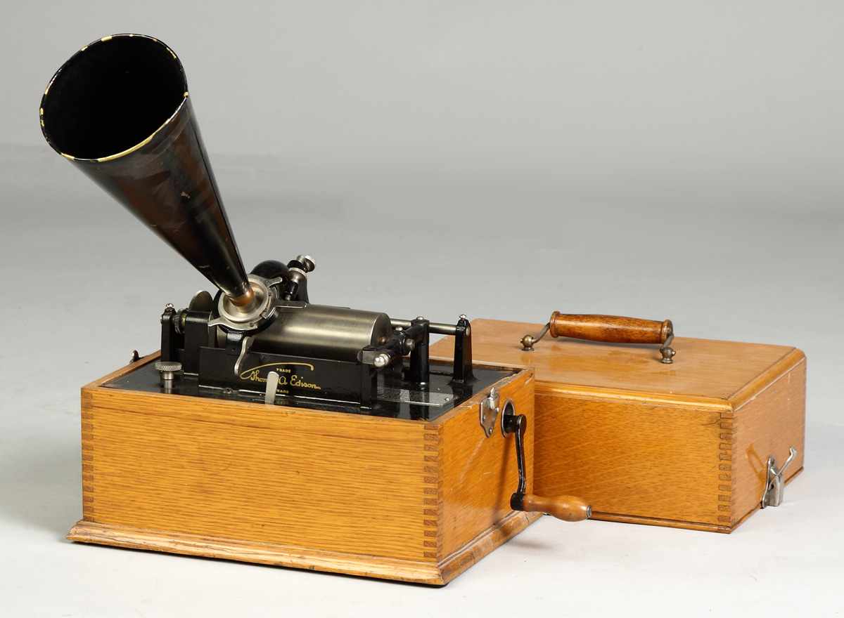 Appraisal: Early and Rare Edison Standard Phonograph Serial Early version features