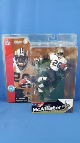 Appraisal: Sportspicks Series Dues McAllister Action Figure New Orleans Saints -