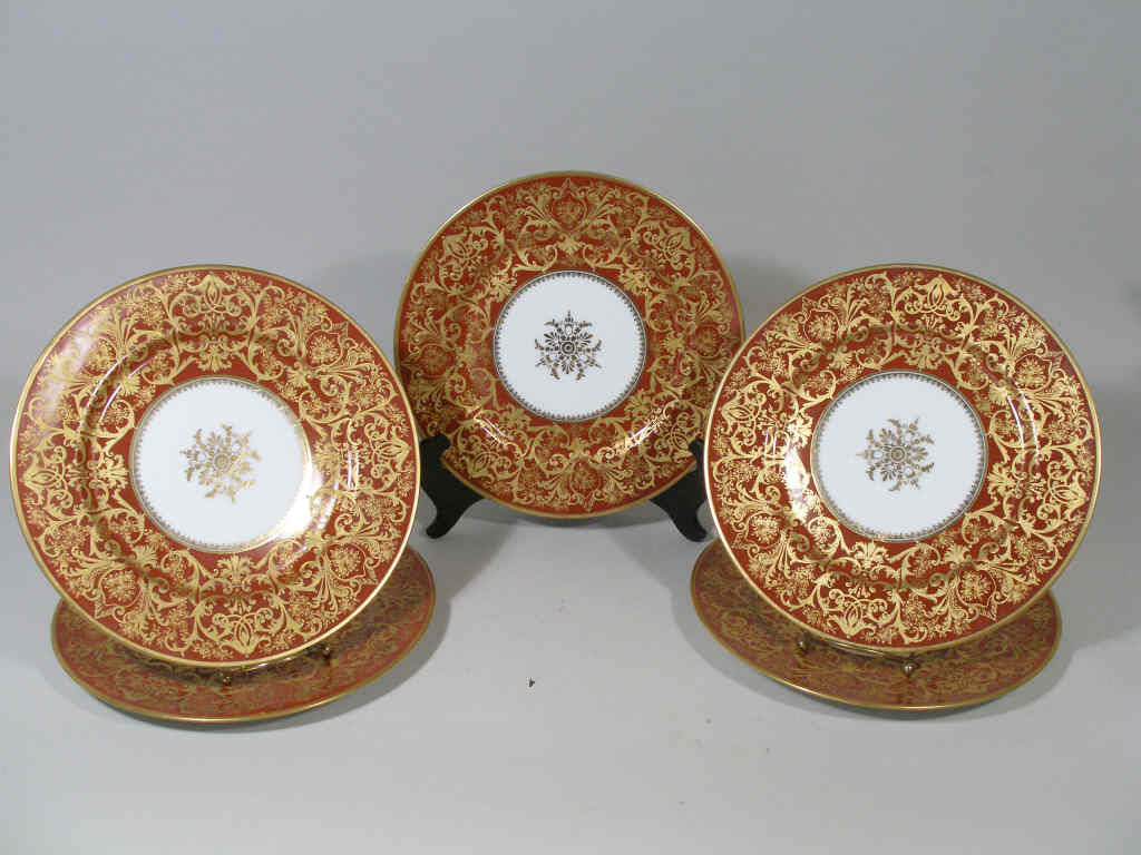 Appraisal: Set of Twelve Bernardaud Limoges Plates late th c wide