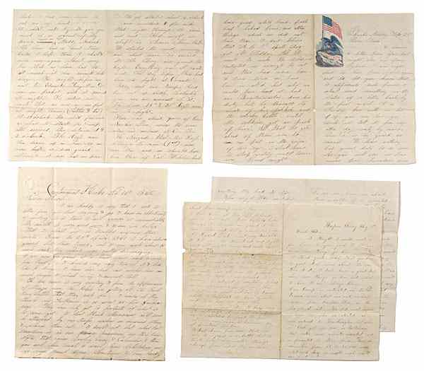 Appraisal: Corporal George F Lewis th Massachusetts Infantry Civil War Archive