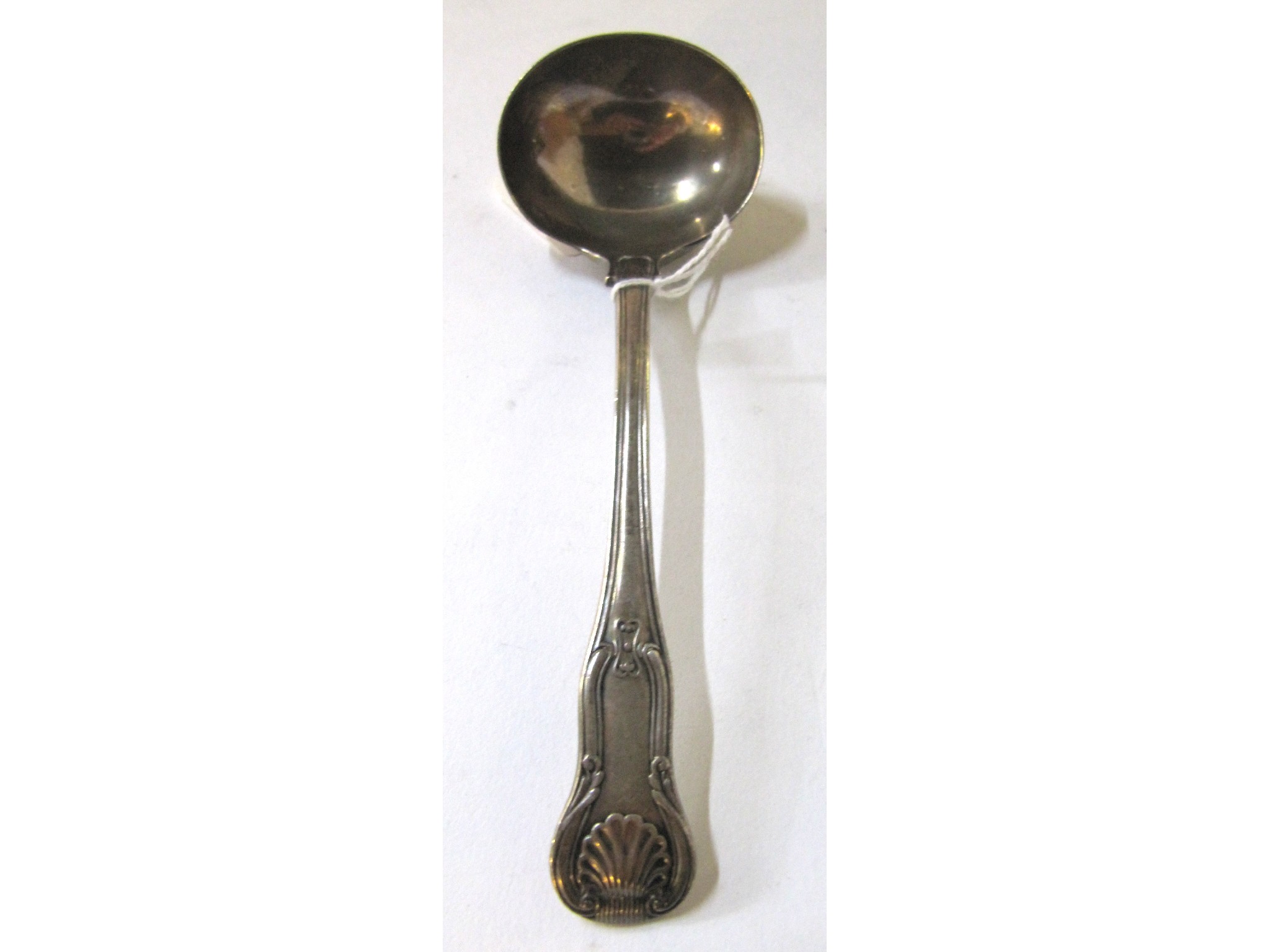 Appraisal: A silver sauce ladle London