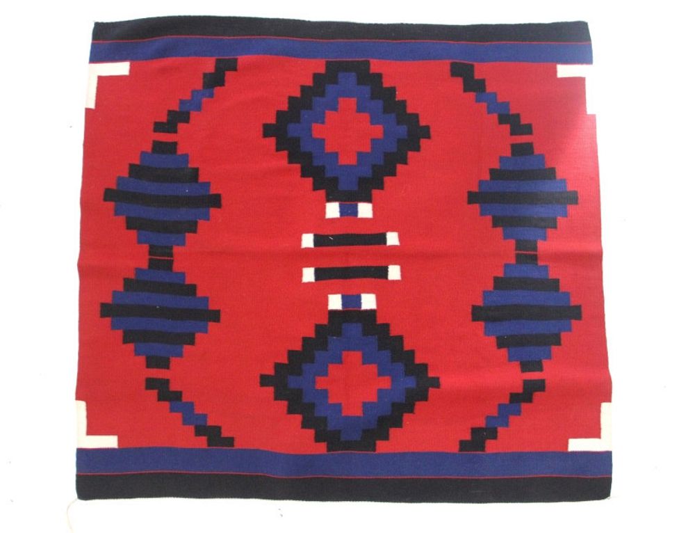 Appraisal: RARE Navajo Moki Chiefs Blanket Late s Included in this