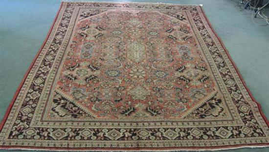 Appraisal: Old Persian Mahal Rug ' x '