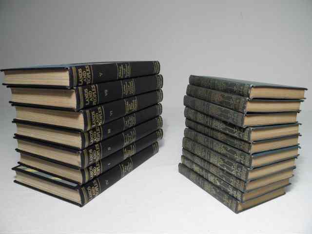 Appraisal: Lot including the complete hardcover set of ''Lands and Peoples''