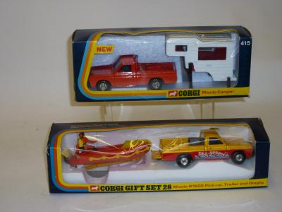 Appraisal: Mazda Camper and GS Mazda B Trailer and dinghy boxed