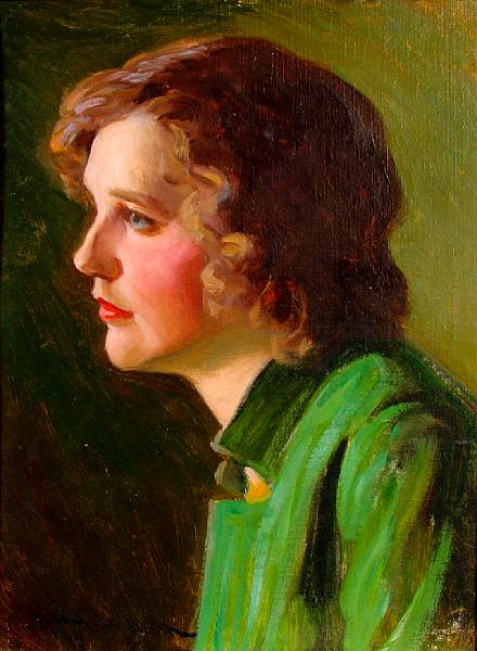 Appraisal: Robert Alexander Graham American - A Portrait of a Woman