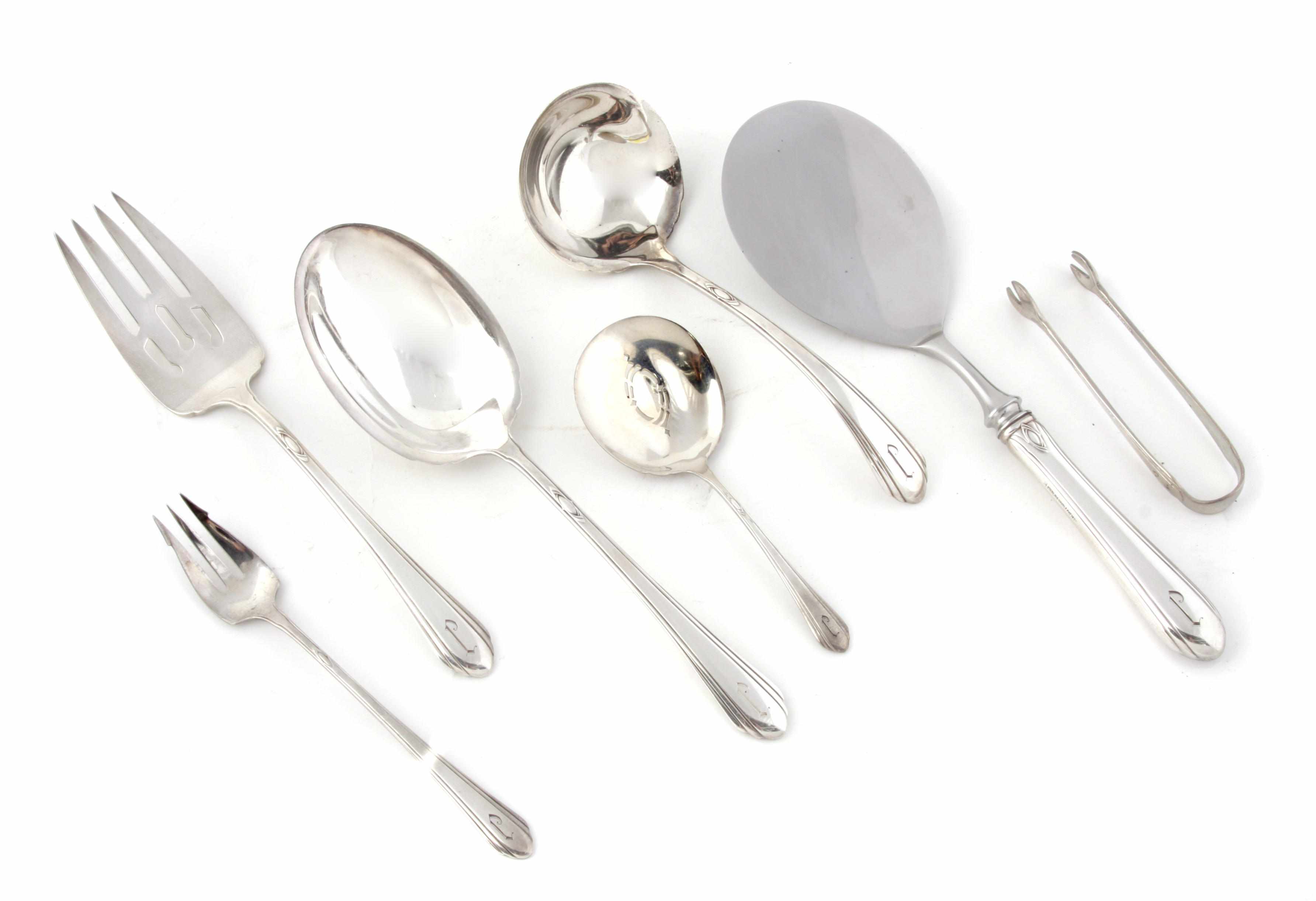 Appraisal: An American sterling silver flatware service for twelve Towle Silversmiths