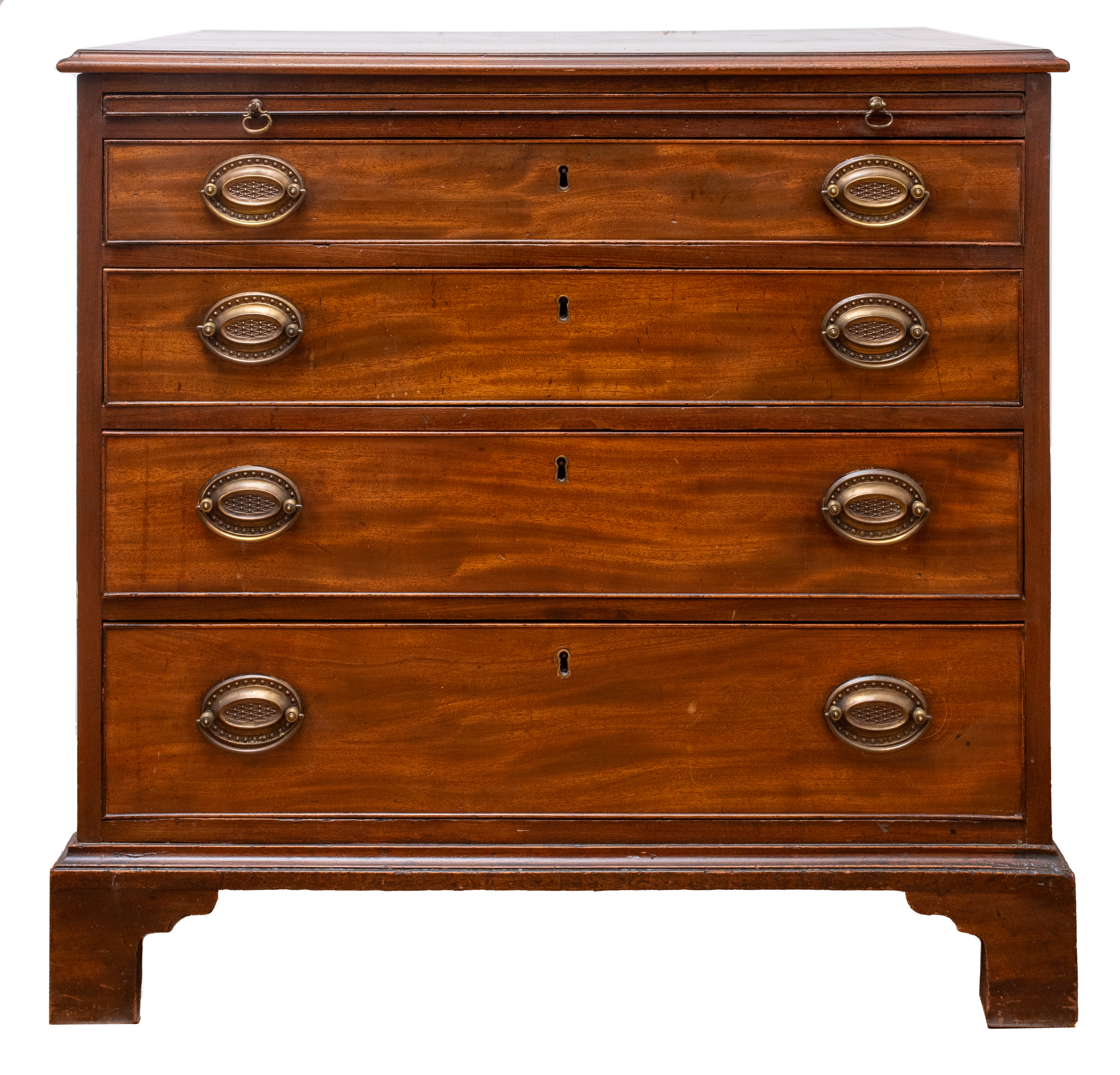 Appraisal: GEORGE III CHEST OF FOUR DRAWERS TH C George III