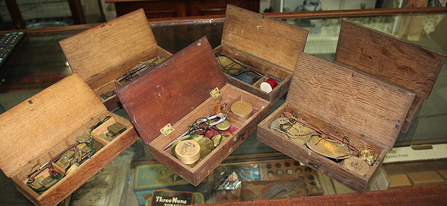 Appraisal: FIVE SETS OF TH CENTURY SCALES and two sets of