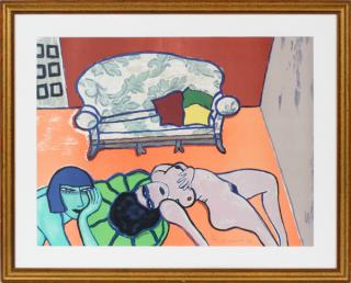 Appraisal: GUILLAUME CORNEILLE COLOR LITHOGRAPH GUILLAUME CORNEILLE DUTCH - COLOR LITHOGRAPH