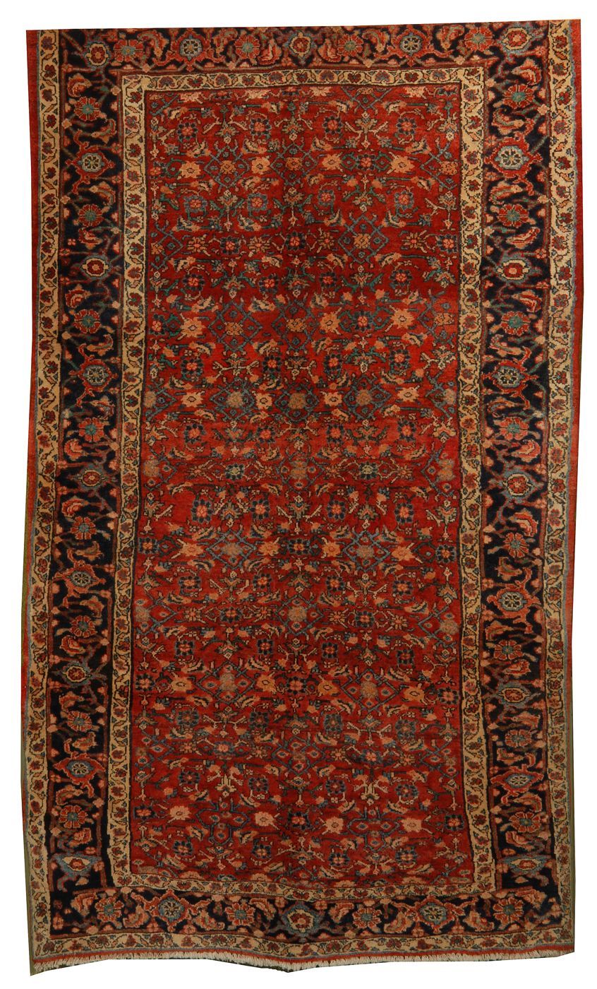 Appraisal: ORIENTAL RUG PERSIAN ' x ' Herati design in gold