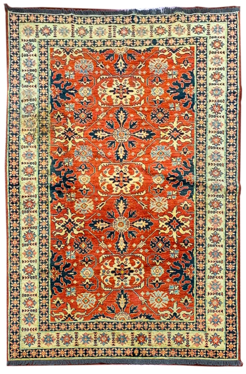 Appraisal: HERIZ SERAPI PERSIAN RUG Heriz Serapi Persian rug with floral