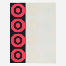 Appraisal: Peter Gee UNTITLED c screenprint in colors h w in