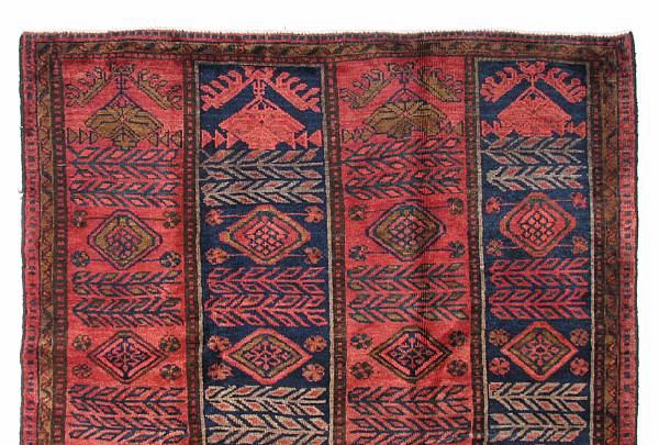 Appraisal: A Hamadan carpet size approximately ft in x ft in