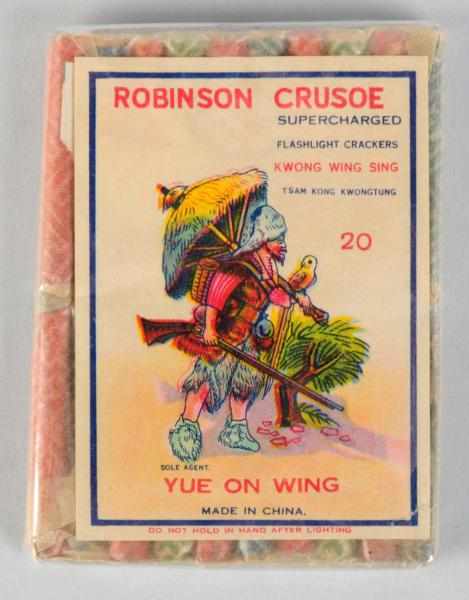 Appraisal: Robinson Crusoe -Pack Firecrackers Class Manufactured by Kwong Wing Sing