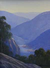 Appraisal: Leonard Long born The Shoalhaven Gorge Tallong NSW oil on