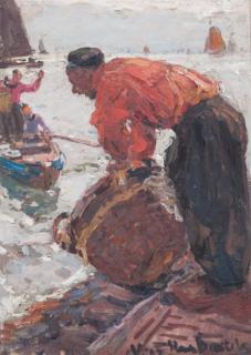 Appraisal: Hans von Bartels German Hans von Bartels German - Fisherman