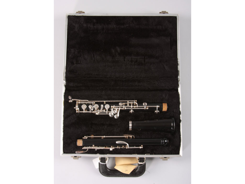 Appraisal: Buescher Aristocrat Oboe B in custom hard plastic case -