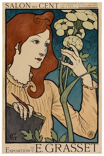 Appraisal: EUGENE GRASSET - SALON DES CENT EXPOSITION E GRASSET x