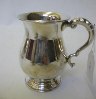 Appraisal: A HALF PINT MUG maker James Deacon Sons Sheffield of