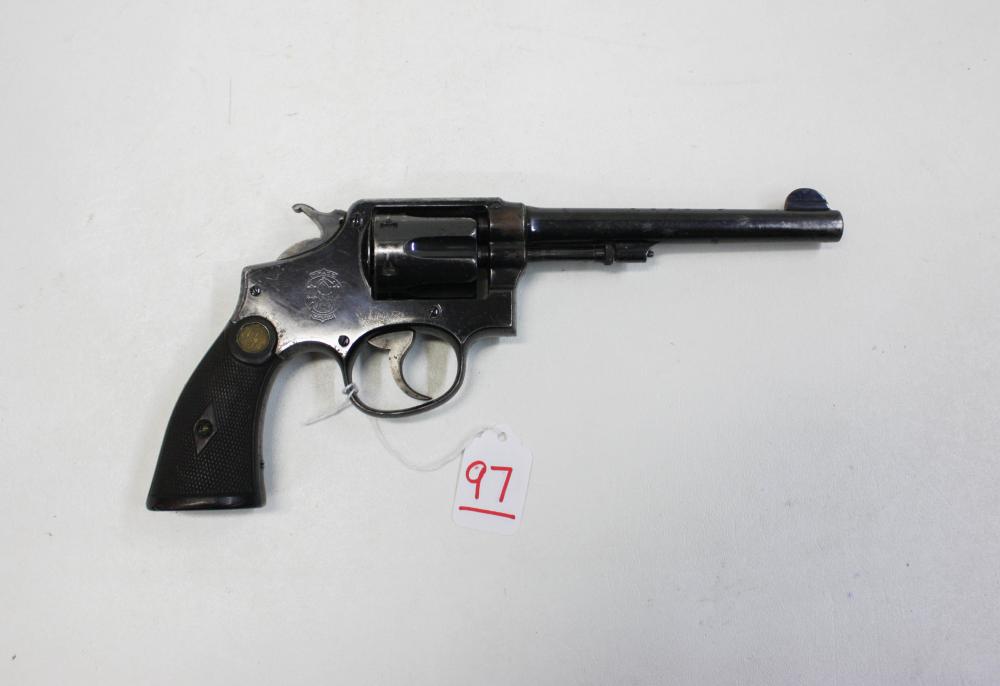 Appraisal: SMITH AND WESSON M P MODEL DOUBLE ACTION REVOLVER rd