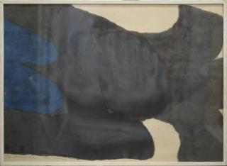 Appraisal: Carol Summers American b Stromboli Dark circa depicting an abstract