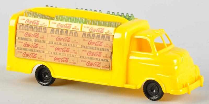 Appraisal: Plastic Marx Coca-Cola Toy Truck Original Box Description s Clean