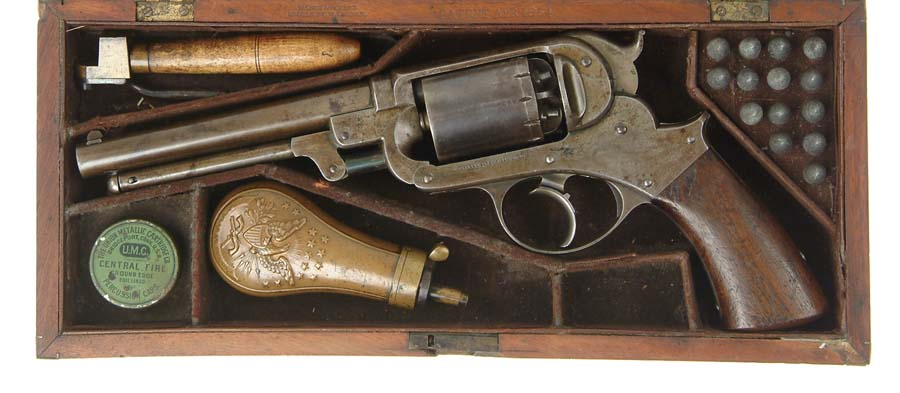 Appraisal: RARE STARR NAVY REVOLVER IN KIDDER CASING SN Cal rnd