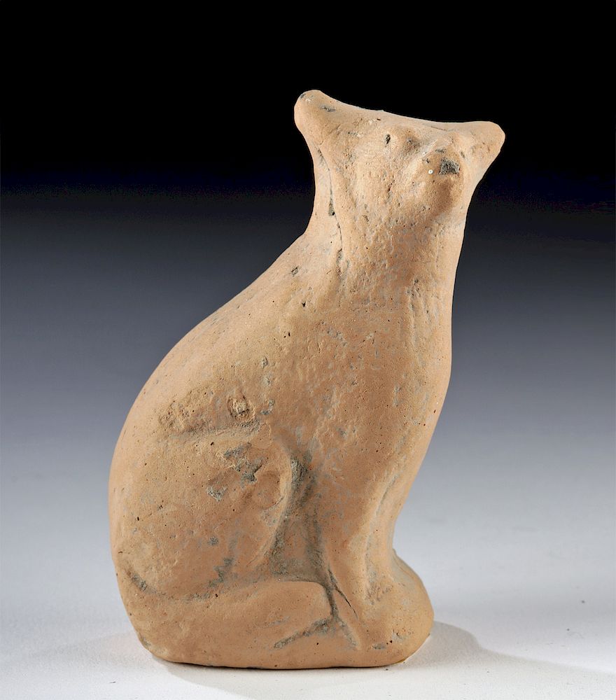 Appraisal: Adorable Roman Terracotta Dog Roman Imperial Period ca st to