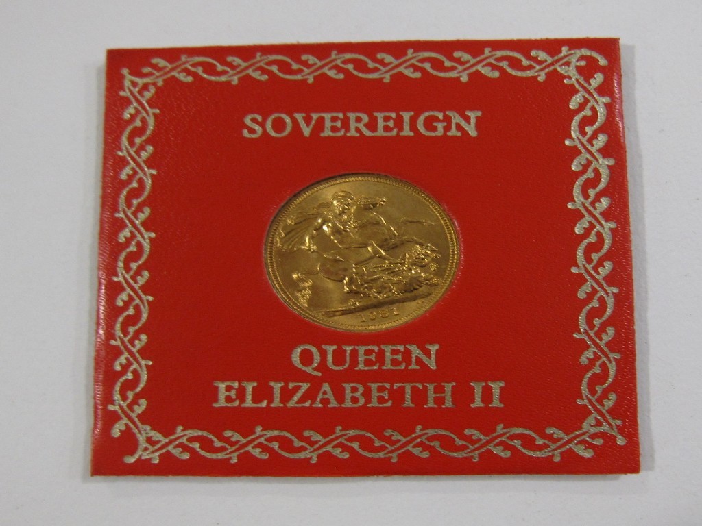 Appraisal: Queen Elizabeth head sovereign dated