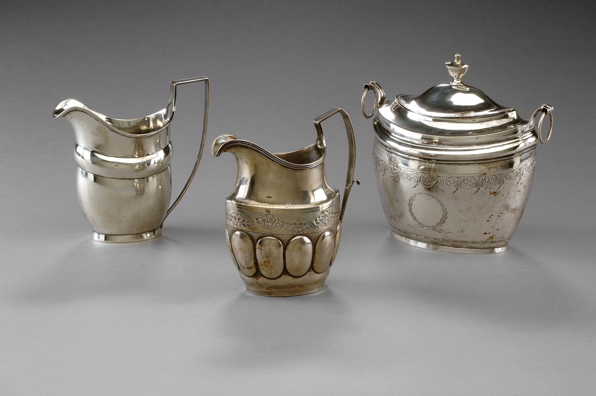 Appraisal: AMERICAN SILVER SUGAR BOWL AND COVER WILLIAM THOMSON NEW YORK