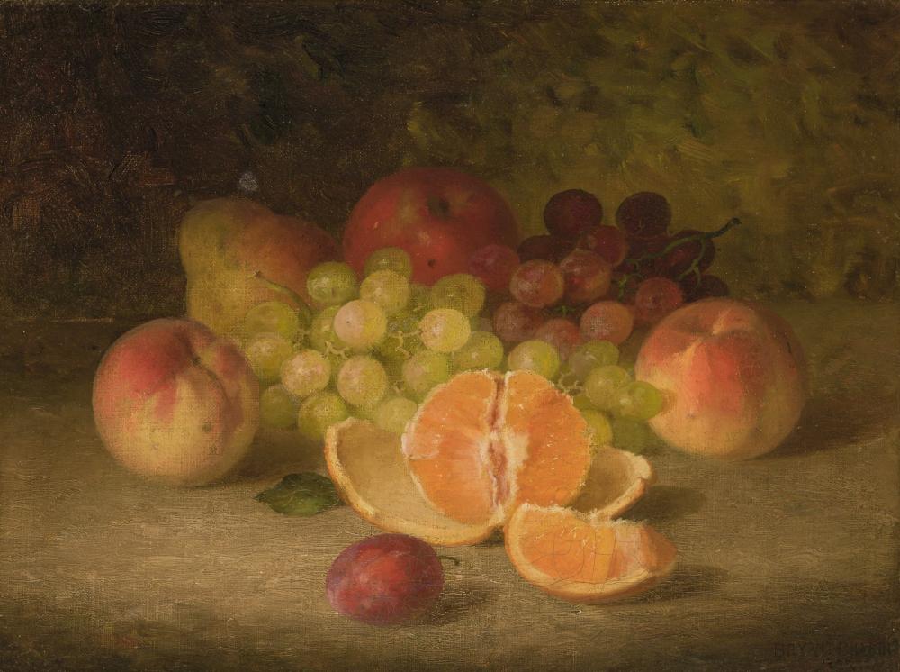 Appraisal: BRYANT CHAPIN American - Still Life with Peeled Orange oil