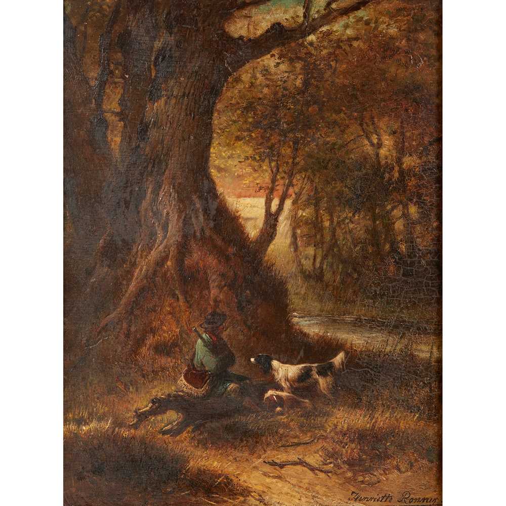 Appraisal: HENRIETTA RONNER KNIP DUTCH - THE YOUNG GAMEKEEPER Signed authenticated