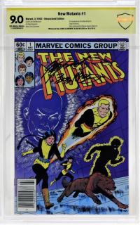 Appraisal: Marvel Comics New Mutants No CBCS Gold UNITED STATES TH