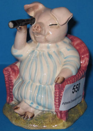 Appraisal: Beswick Beatrix Potter Figure Little Pig Robinson Spying BP B