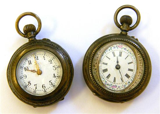 Appraisal: An silver open face pocket watch dust cover stamped ''No