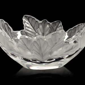 Appraisal: A Lalique Compiegne Bowl Second Half th Century Width inches