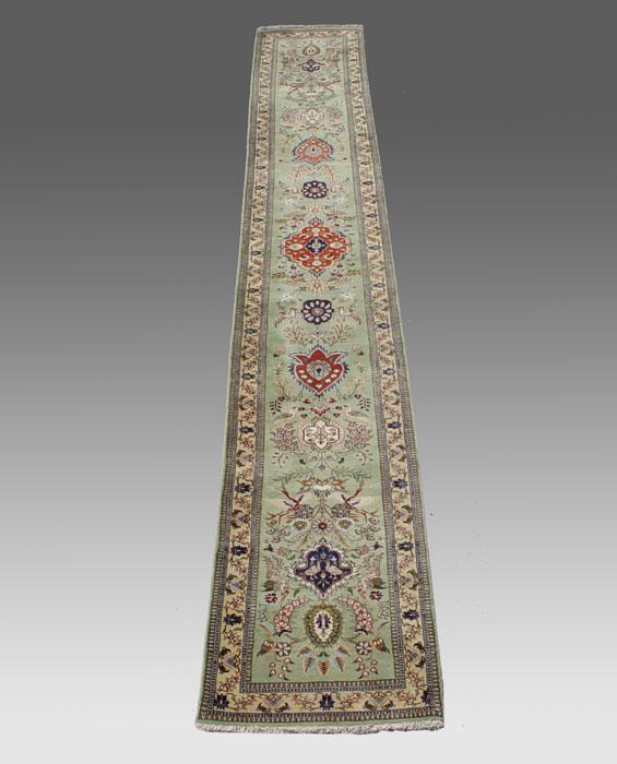 Appraisal: FT TABRIZ CARPET RUNNER Approx ' '' x ''