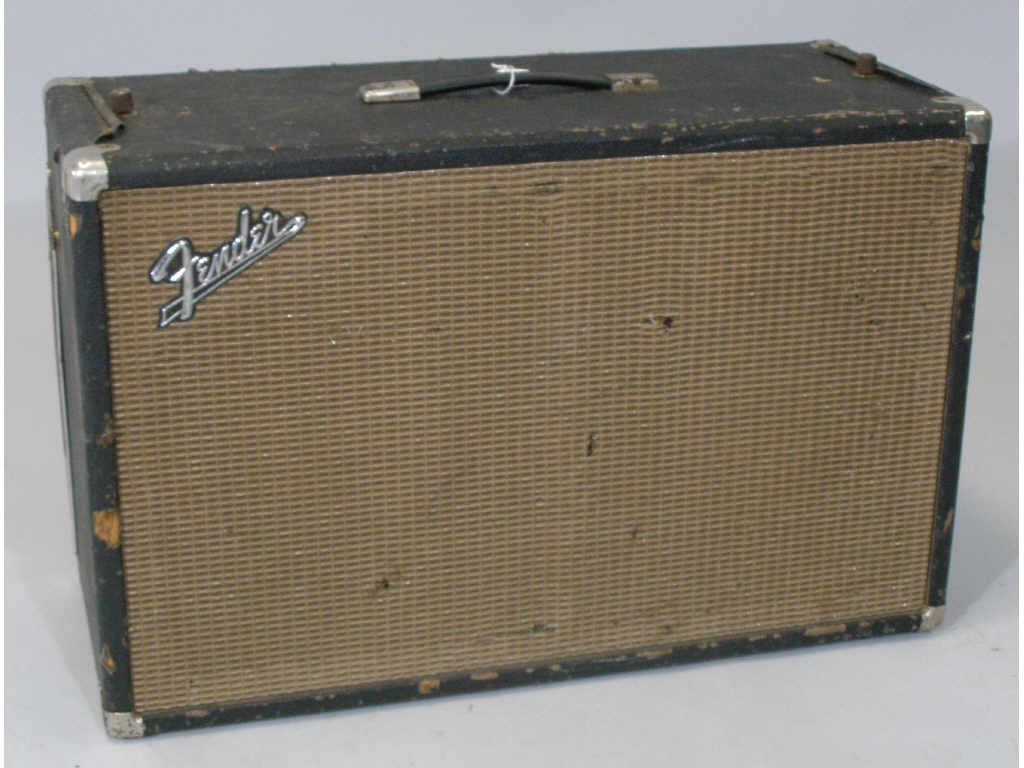 Appraisal: Vintage Fender Amplifier Cabinet x speakers - Tested and not