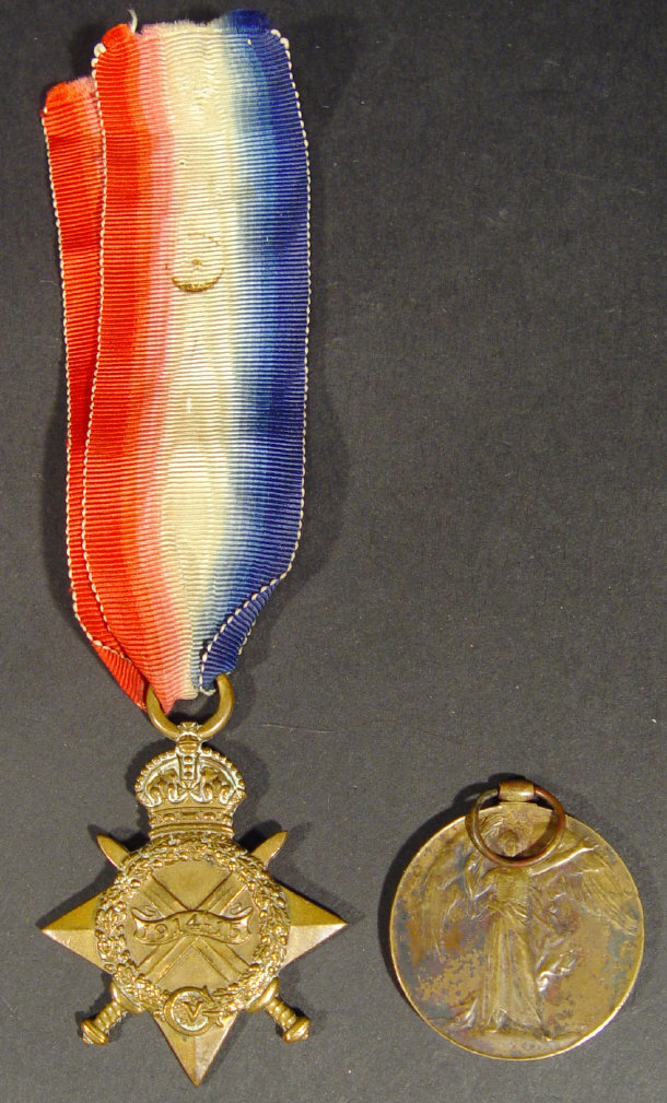 Appraisal: A World War I Military - Star and an unrelated