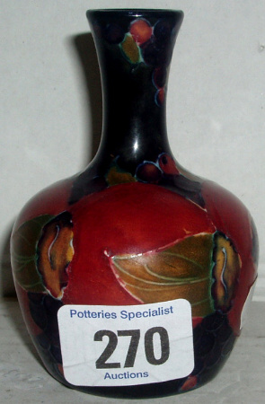 Appraisal: A Small Vase Decorated With Pomegranites Height cm Small Restoration