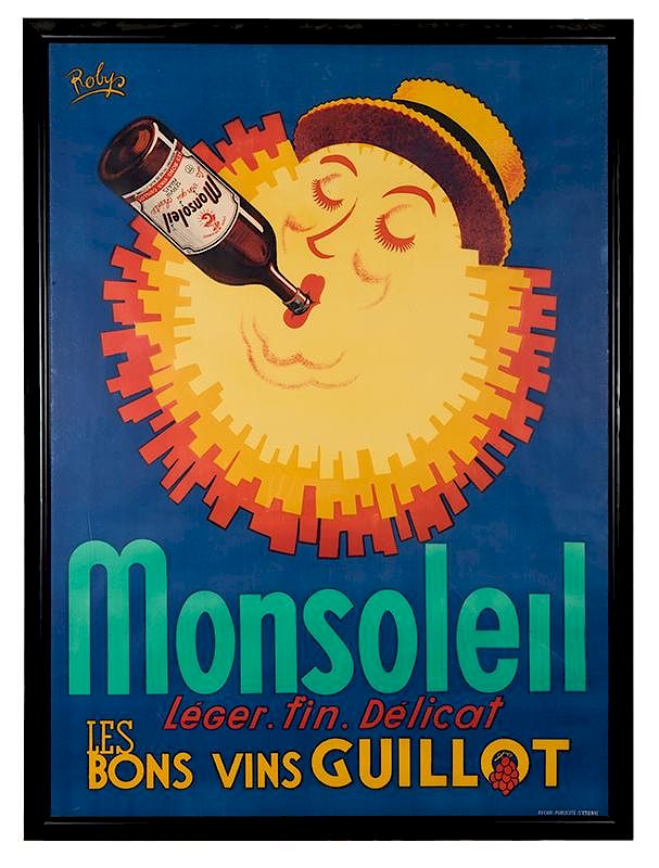 Appraisal: Monsoleil Les Bons Vins Guillot Wolff Robert Monsoleil Les Bons