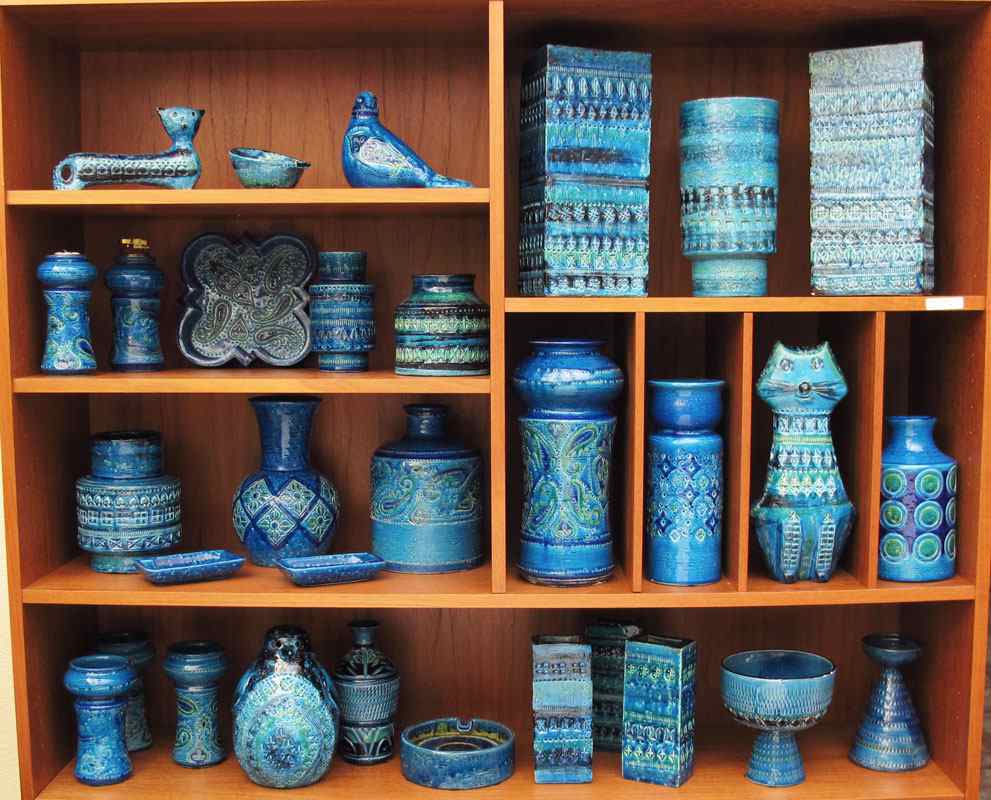 Appraisal: PIECE COLLECTION BITOSSI ITALIAN CERAMICS An assembled collection to include