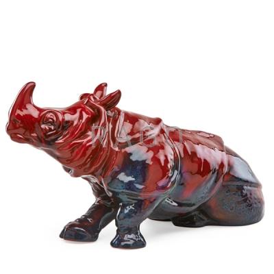 Appraisal: ROYAL DOULTON RHINOCEROUS Condition Report