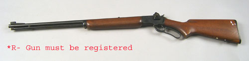 Appraisal: Marlin model A cal lever action rifle with Lyman adjustable