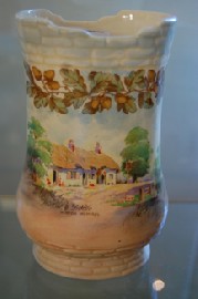 Appraisal: ROYAL DOULTON OLD ENGLISH INNS VASE