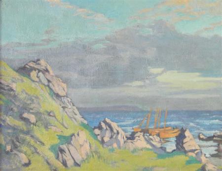 Appraisal: WILLIAM CROZIER A R S A SCOTTISH - SEA LOCH