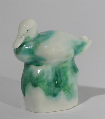 Appraisal: A Royal Doulton Jade duck designed by Charles Noke covered