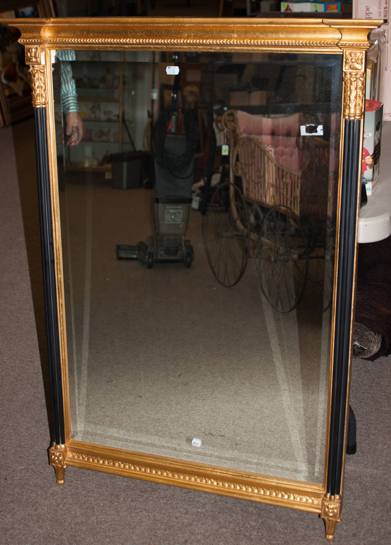 Appraisal: Gilt wall mirror