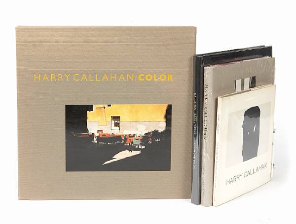 Appraisal: Callahan Harry volumes Color - Providence Matrix Folio Original cloth